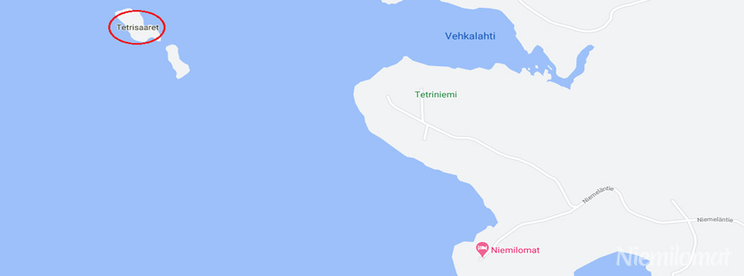 Enon saari lean-to shelter map