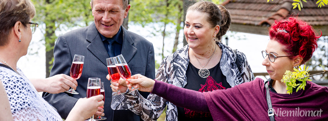 The atmospheric pre-order restaurant Vännin Ankkuri by the lake